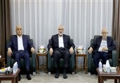 لقاء قیادی یضم قادة حماس والجهاد الإسلامی والجبهة الشعبیة لبحث الجهود المبذولة لوقف العدوان