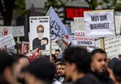 اعتراض علیه سیاست‌های ضد اسلامی دولت آلمان در هامبورگ