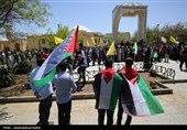 تجمع دانشجویان کردستان در حمایت از دانشگاهیان آمریکایی