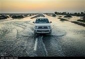 سیل در منطقه دشتیاری سیستان و بلوچستان