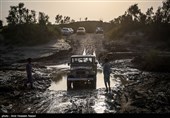 سیل در منطقه دشتیاری سیستان و بلوچستان