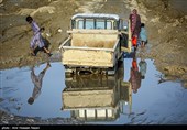 سیل در منطقه دشتیاری سیستان و بلوچستان