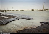 سیل در منطقه دشتیاری سیستان و بلوچستان