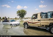 سیل در منطقه دشتیاری سیستان و بلوچستان