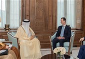 Syrian President, Bahraini FM Confer on Expanding Bilateral Ties