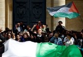 خشونت پلیس فرانسه علیه دانشجویان حامی فلسطین