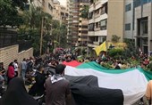 دانشجویان لبنانی هم به جنبش بزرگ حمایت از غزه پیوستند