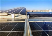 افتتاح بزرگ ترین نیروگاه خورشیدی سقفی کشور در مشهد