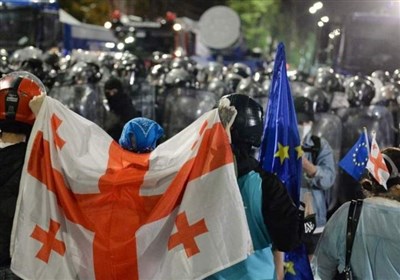 گرجستان،خارجي،اروپا،اتحاديه،امور،قانون،معترضان،پارلمان،اقدام ...