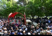 تشییع پیکر مطهر 4 شهید تازه تفحص‌شده در اصفهان