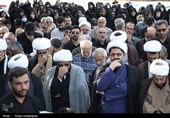 مراسم عزاداری شهادت امام جعفر صادق ع و تشییع شهید دفاع مقدس در بوشهر