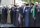 مراسم عزاداری شهادت امام جعفر صادق ع و تشییع شهید دفاع مقدس در بوشهر
