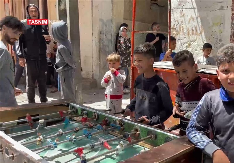 پارک بازی کودکان المغازی؛‌ بانک جدید حملات رژیم صهیونیستی