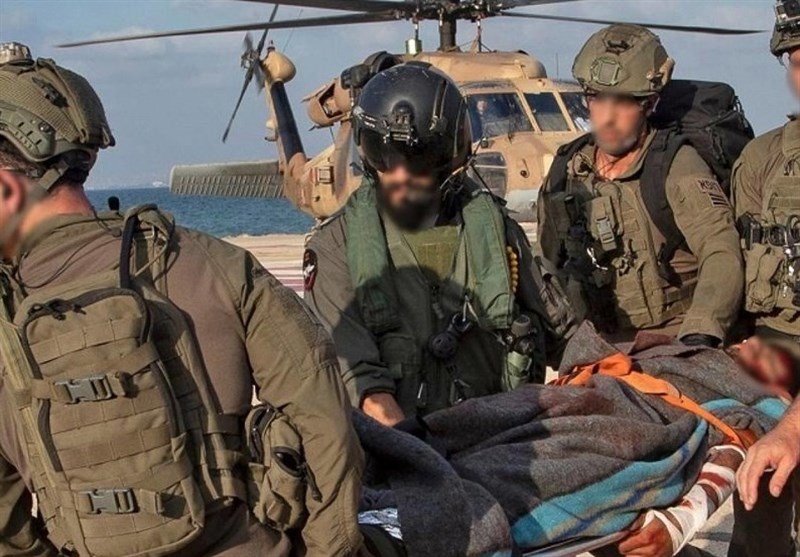 اعزام 5 بالگرد اسرائیلی به غزه برای انتقال نظامیان مجروح