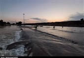 وضعیت رودخانه دز در بارش‌های اخیر+ تصاویر