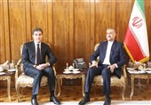 دیدار رئیس اقلیم کردستان عراق با امیرعبداللهیان