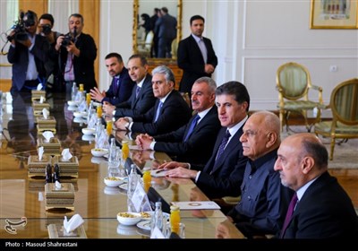 دیدار رئیس اقلیم کردستان عراق با امیر عبداللهیان