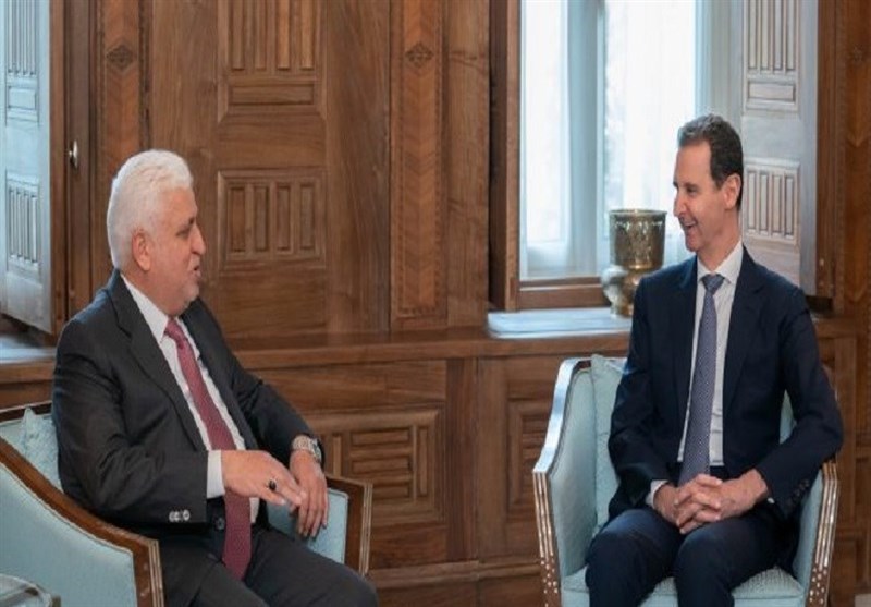 الرئیس الأسد یبحث مع الفیاض تعزیز التعاون فی مجالات مکافحة الإرهاب وضبط الحدود