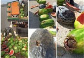 کشف 100 کیلوگرم تریاک جاسازی‌شده در بار هندوانه