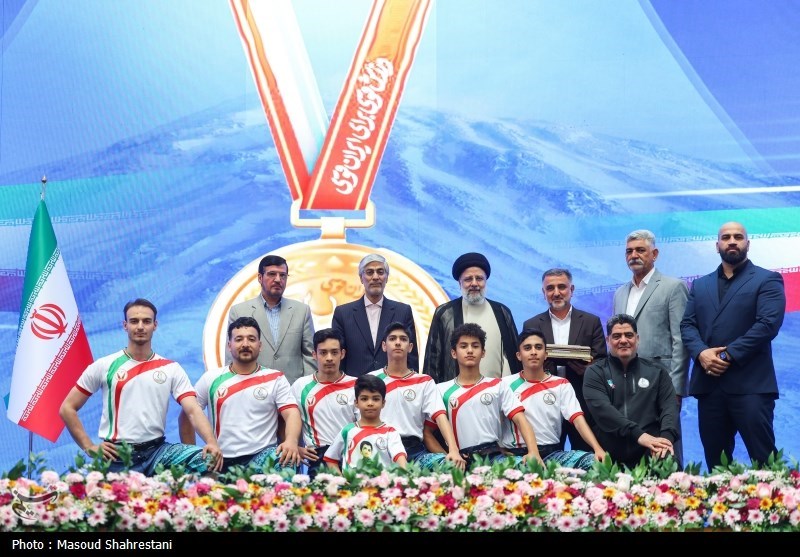 President Praises Iranian Sportspersons