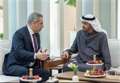 دیدار هاکان فیدان با رئیس امارات