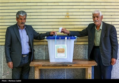 مرحله دوم انتخابات مجلس شورای اسلامی در شهرستان لنجان - اصفهان