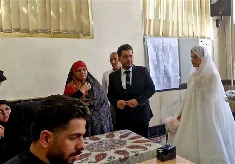 ثبت نخستین رأی مشترک عروس و داماد خرم‌آبادی