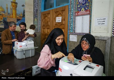 ساعات پایانی مرحله دوم انتخابات مجلس شورای اسلامی در مسجد النبی ستارخان