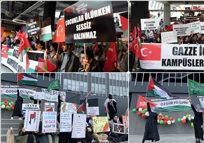 Türkiye Üniversitelerinde Filistin&apos;e destek eylemleri sürüyor