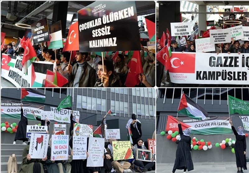 Türkiye Üniversitelerinde Filistin&apos;e destek eylemleri sürüyor