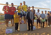 گیلانی‌ها قهرمان تور ملی والیبال ساحلی بندرترکمن شدند