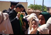 حال و هوای امام رضایی در یک مدرسه روستایی+فیلم