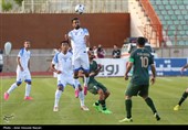 دیدار تیم های فوتبال شمس آذر قزوین و ملوان انزلی