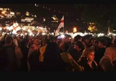 درگیری بین معترضان و پلیس در گرجستان
