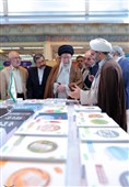بازدید رهبر معظم انقلاب  از نمایشگاه بین‌المللی کتاب