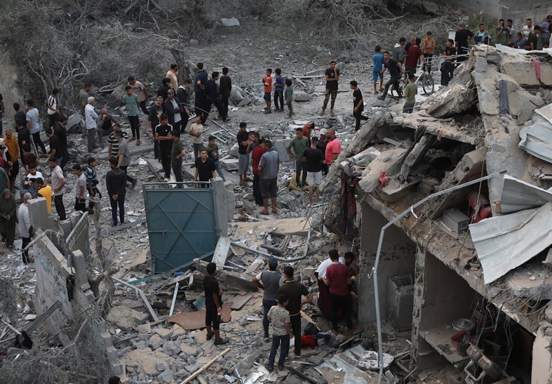 روز 223 طوفان‌الاقصی| یک محله در غزه با خاک یکسان شد