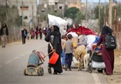 آوارگی 450 هزار فلسطینی از رفح