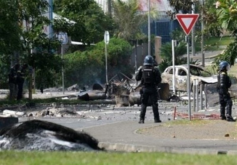 Unrest Racks French Pacific Territory of New Caledonia