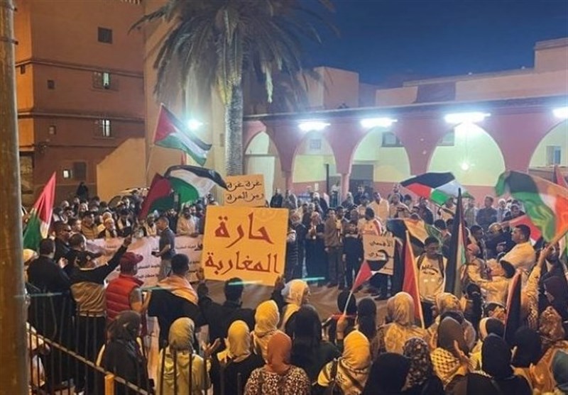 مردم مغرب: از حمله اسرائیل به رفح جلوگیری شود