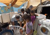 راه‌اندازی مرکز لباسشویی با برق خورشیدی توسط جوان فلسطینی
