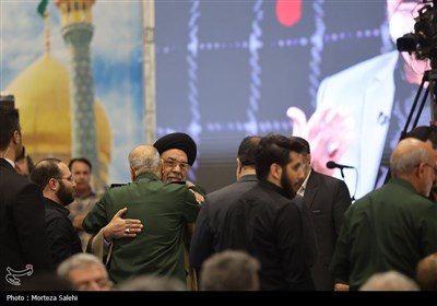 مراسم چهلمین روز شهادت سردار زاهدی در اصفهان