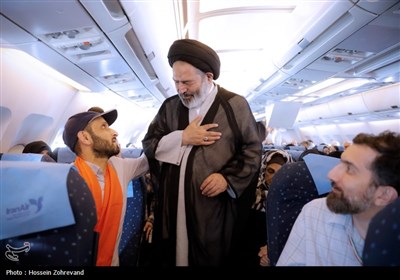 ورود سرپرست حجاج ایرانی و رئیس سازمان حج و زیارت به مدینه