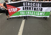 تظاهرات گسترده حامیان فلسطین در پاریس