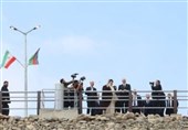 بازدید ‌روسای جمهور ایران و آذربایجان از سد قیز قلعه‌سی