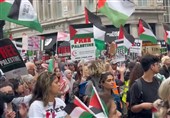 تظاهرات روز نکبت در لندن