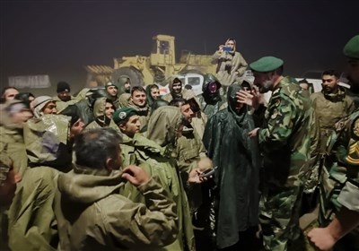  حضور نیروهای تیپ ۲۵ نزاجا برای جستجوی بالگرد رئیس‌جمهور 