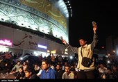 ذکر دعا و توسل برای سلامتی رئیس جمهور و همراهان در میدان ولیعصر(عج)
