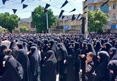 عزاداری مردم کرمانشاه در سوگ شهادت سید محرومان+فیلم