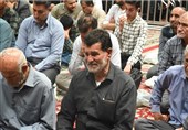 مردم قزوین به سوگ رئیس‌جمهور شهید و همراهانش نشستند+فیلم