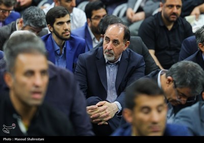 اجتماع دانشگاهیان تهران در سوگ رئیس جمهور